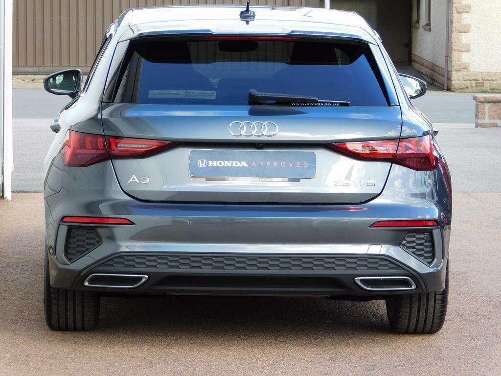 Audi A3 1.5 Tfsi 35 S Line Sportback S Tronic Euro 6 Ss SY73YLX Grey #4