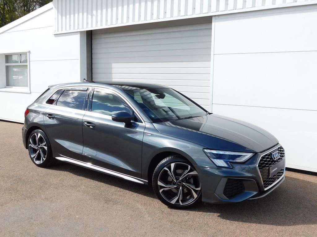 Audi A3 1.5 Tfsi 35 S Line Sportback S Tronic Euro 6 Ss Grey