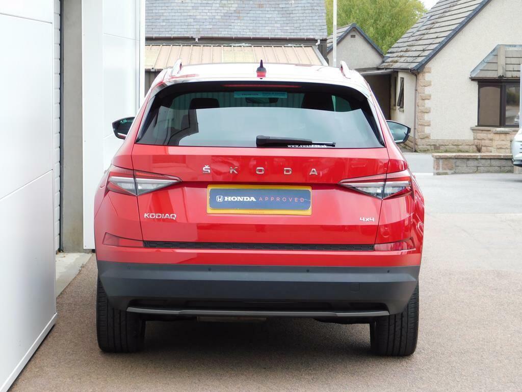 Skoda Kodiaq 2.0 Tdi Se L Dsg 4Wd Euro 6 Ss 7 Seat SK22YTS Red #4