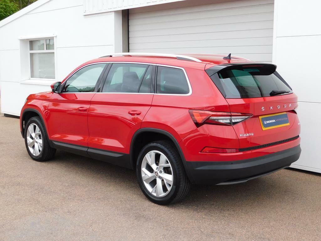 Skoda Kodiaq 2.0 Tdi Se L Dsg 4Wd Euro 6 Ss 7 Seat SK22YTS Red #5