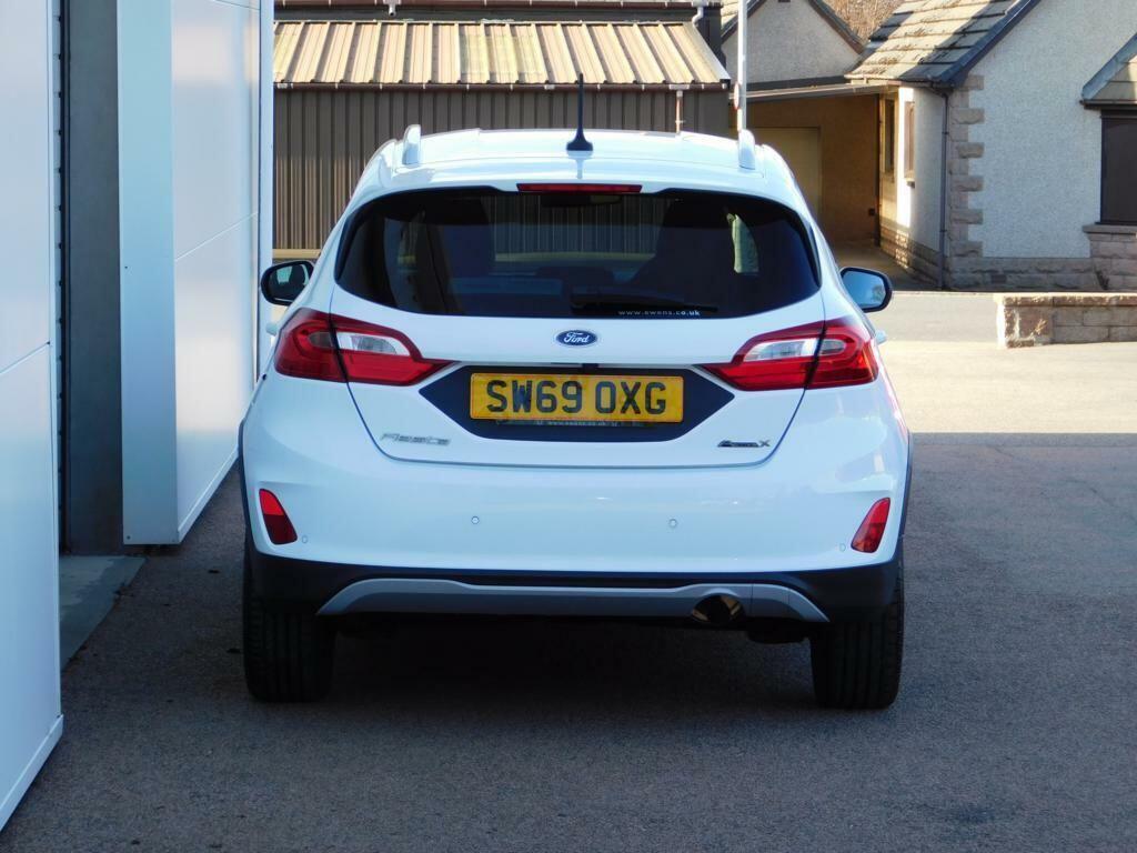 Ford Fiesta 1.0T Ecoboost Gpf Active X Hatchback Ma SW69OXG White #4