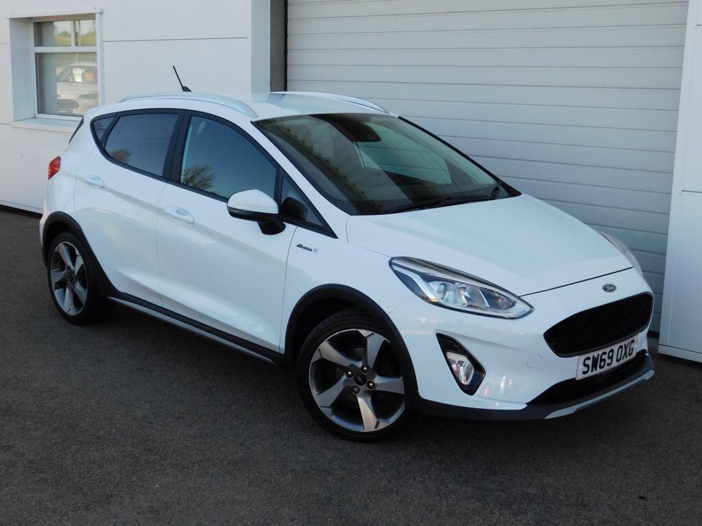 Ford Fiesta 1.0T Ecoboost Gpf Active X Hatchback Ma White