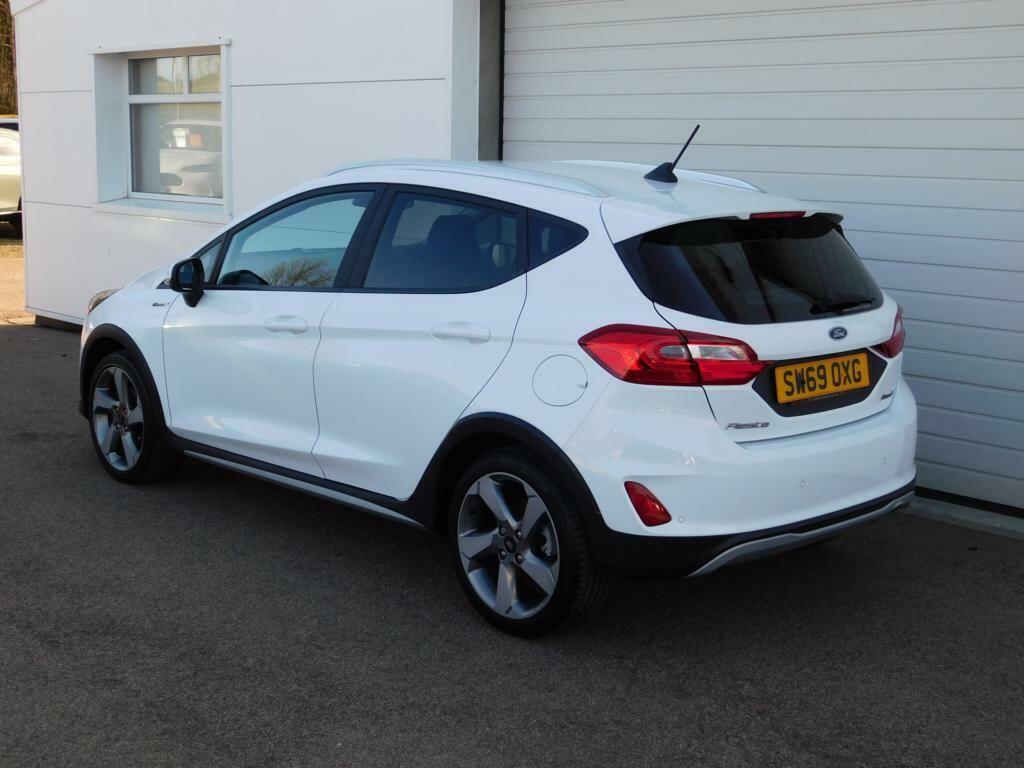 Ford Fiesta 1.0T Ecoboost Gpf Active X Hatchback Ma SW69OXG White #5