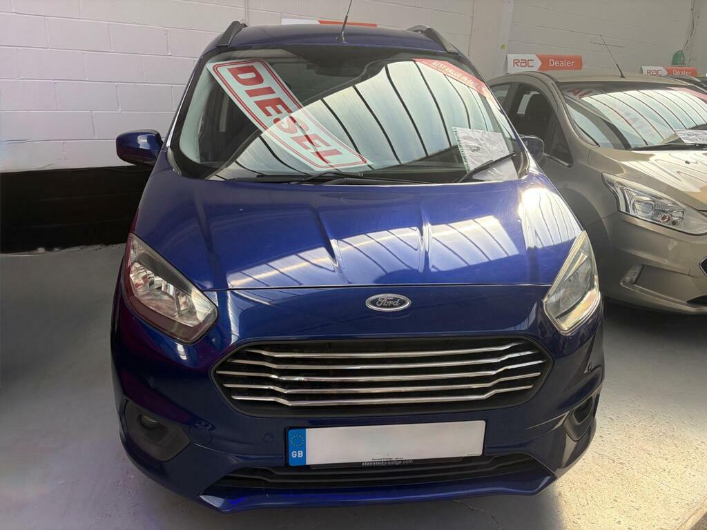 Ford Tourneo Courier 1.5 Tdci Zetec Euro 6 Blue #2