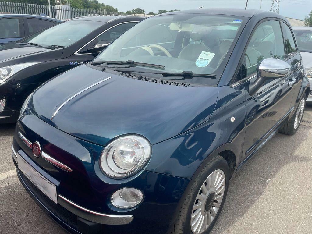 Fiat 500 0.9 Twinair Lounge Euro 5 S S Blue