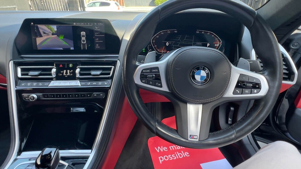 BMW 8 Series Gran Coupe M Sport Coupe Bodykit Hk Hud Red Leather BJ22WJO Black #6