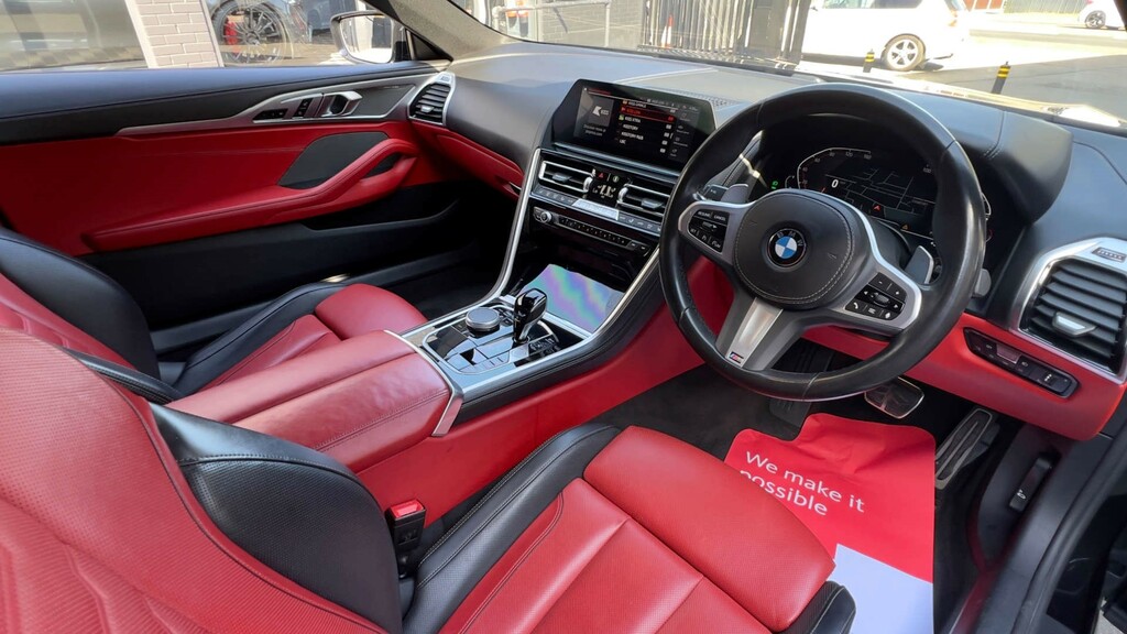 BMW 8 Series Gran Coupe M Sport Coupe Bodykit Hk Hud Red Leather BJ22WJO Black #4