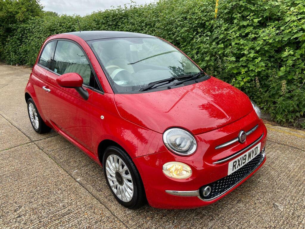 Fiat 500 1.2 Lounge Euro 6 S S RX19MYD Red #2