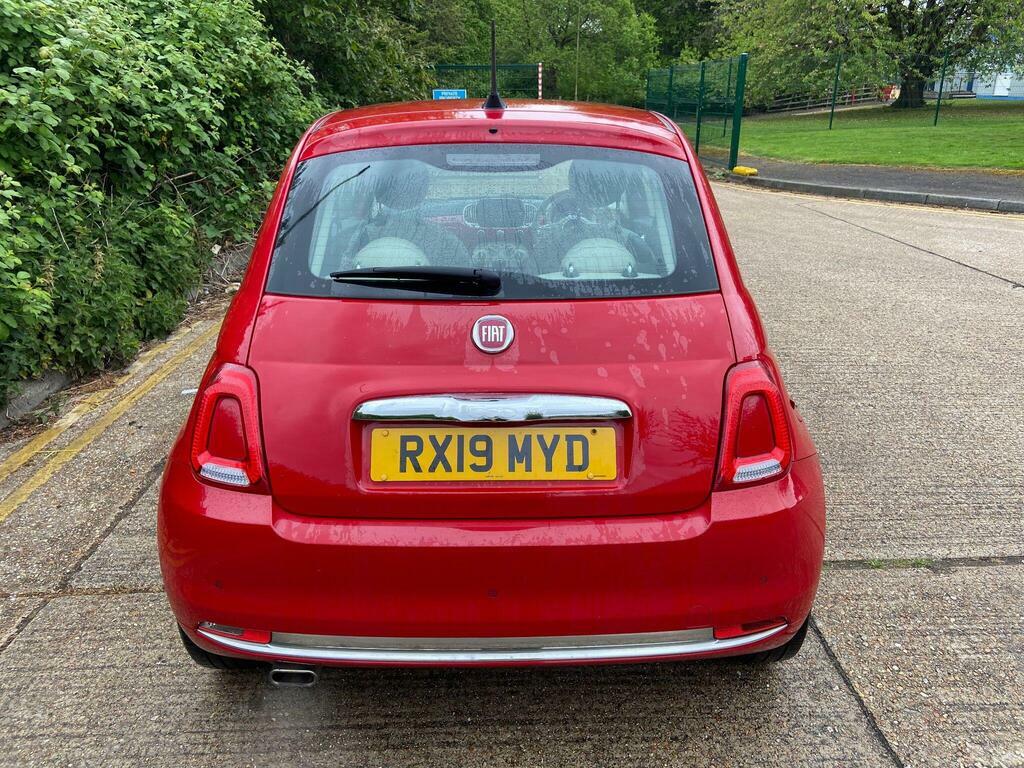 Fiat 500 1.2 Lounge Euro 6 S S RX19MYD Red #6
