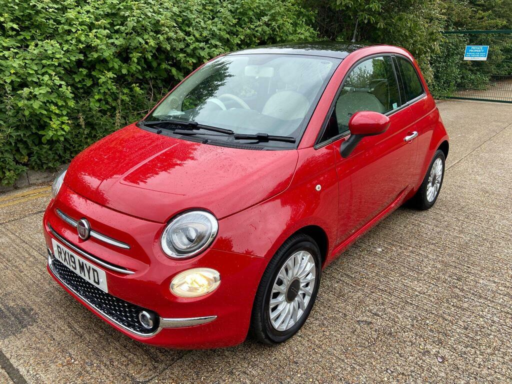 Fiat 500 1.2 Lounge Euro 6 S S Red