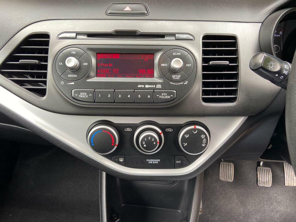 Kia Picanto 1.0 1 Air Euro 5 GF64TMV Red #4