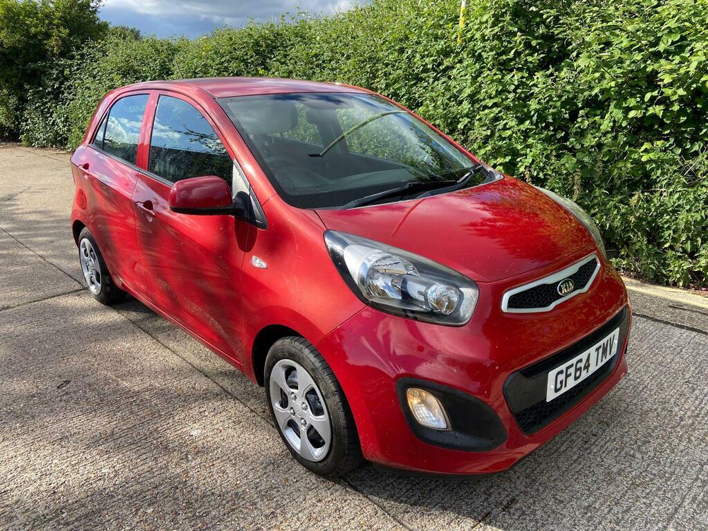 Kia Picanto 1.0 1 Air Euro 5 GF64TMV Red #2