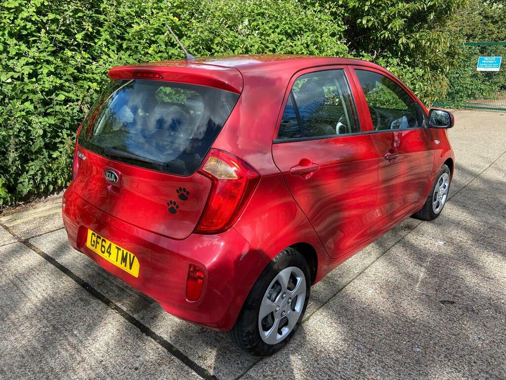 Kia Picanto 1.0 1 Air Euro 5 GF64TMV Red #6