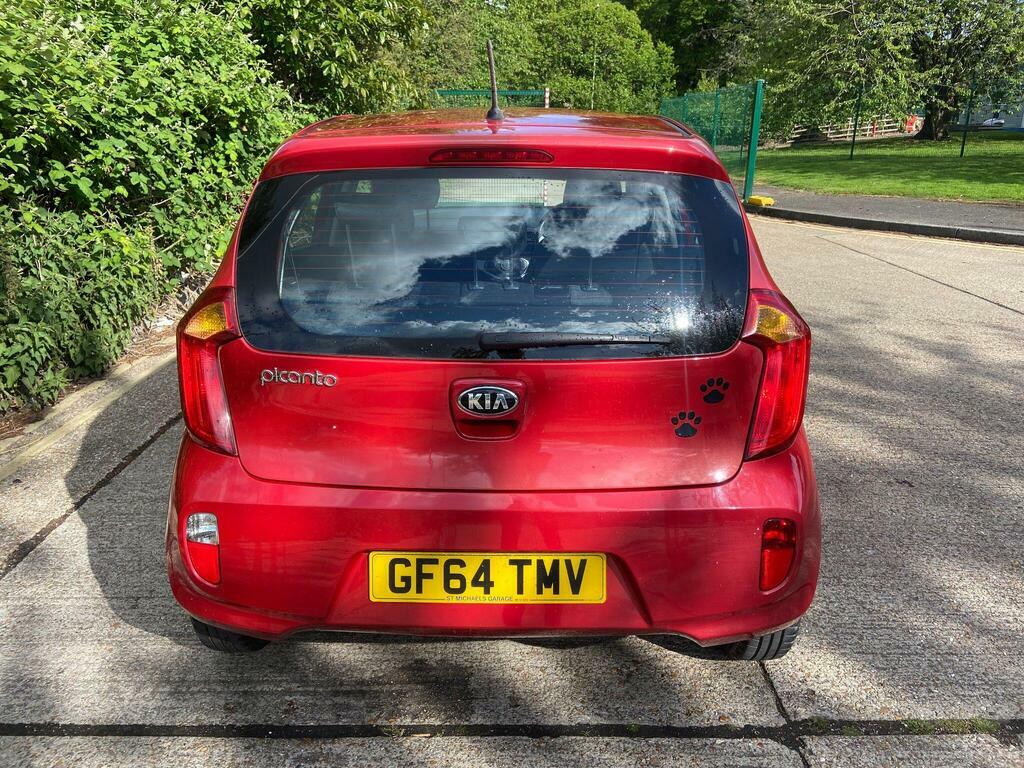 Kia Picanto 1.0 1 Air Euro 5 GF64TMV Red #5