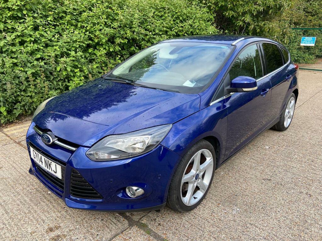 Ford Focus 1.6T Ecoboost Titanium Navigator Euro 5 S S Blue