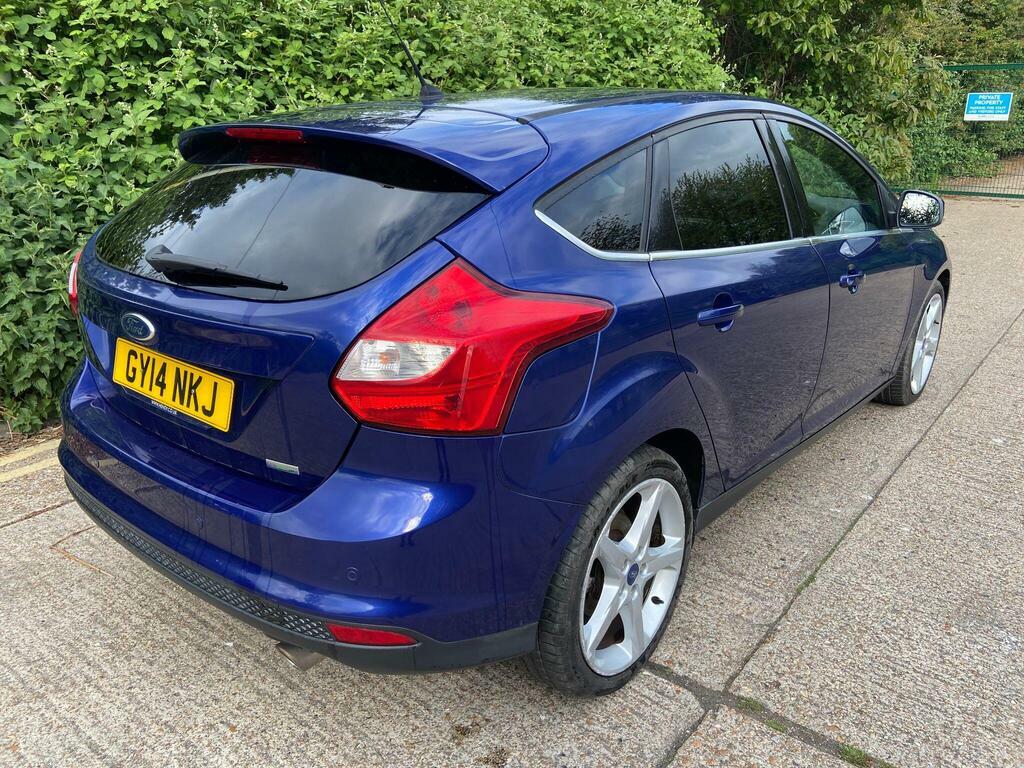 Ford Focus 1.6T Ecoboost Titanium Navigator Euro 5 S S GY14NKJ Blue #6