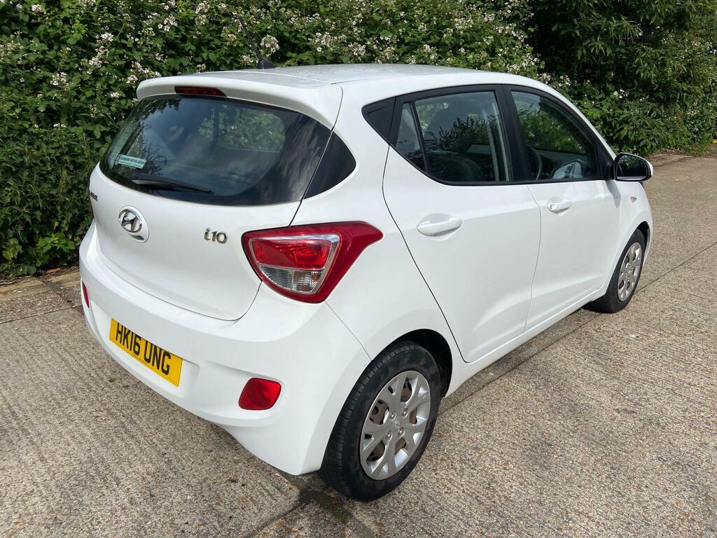 Hyundai I10 1.0 Se Euro 5 HK16UNG White #6