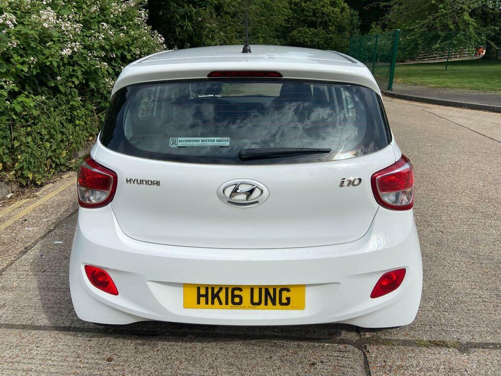 Hyundai I10 1.0 Se Euro 5 HK16UNG White #5