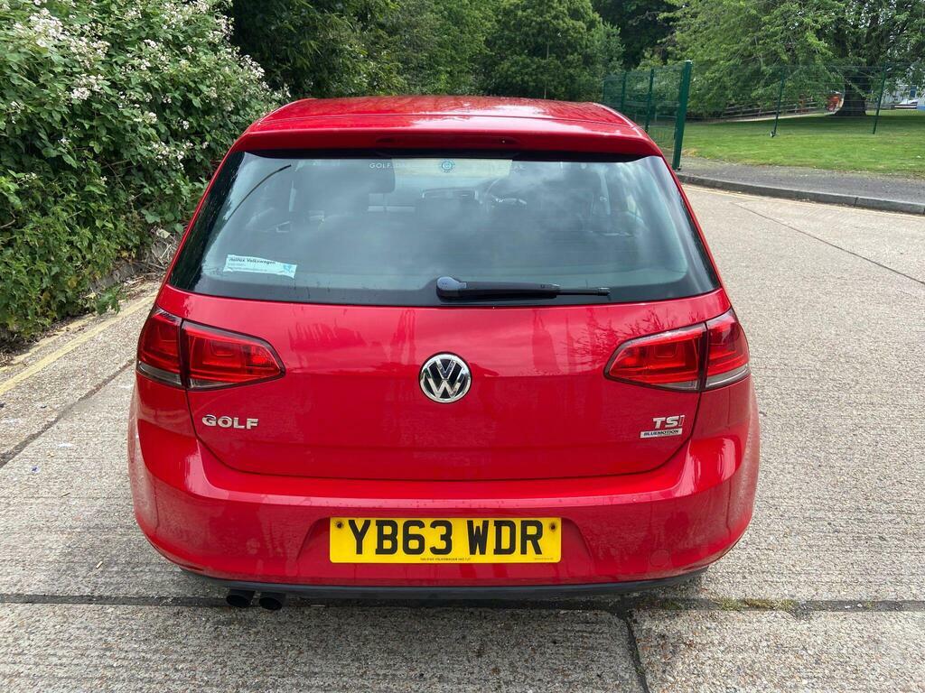 Volkswagen Golf 1.4 Tsi Bluemotion Tech Se Euro 5 S S YB63WDR Red #6