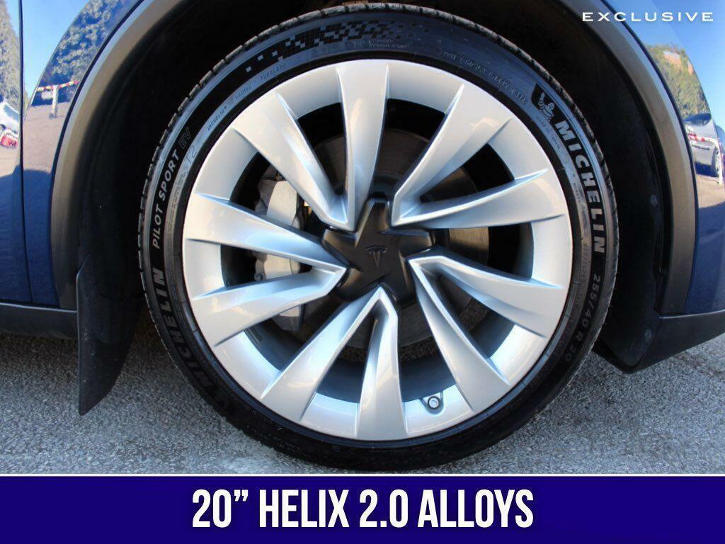 Tesla Model Y 84.7Kwh Dual Motor Long Range 4Wde  Blue #6