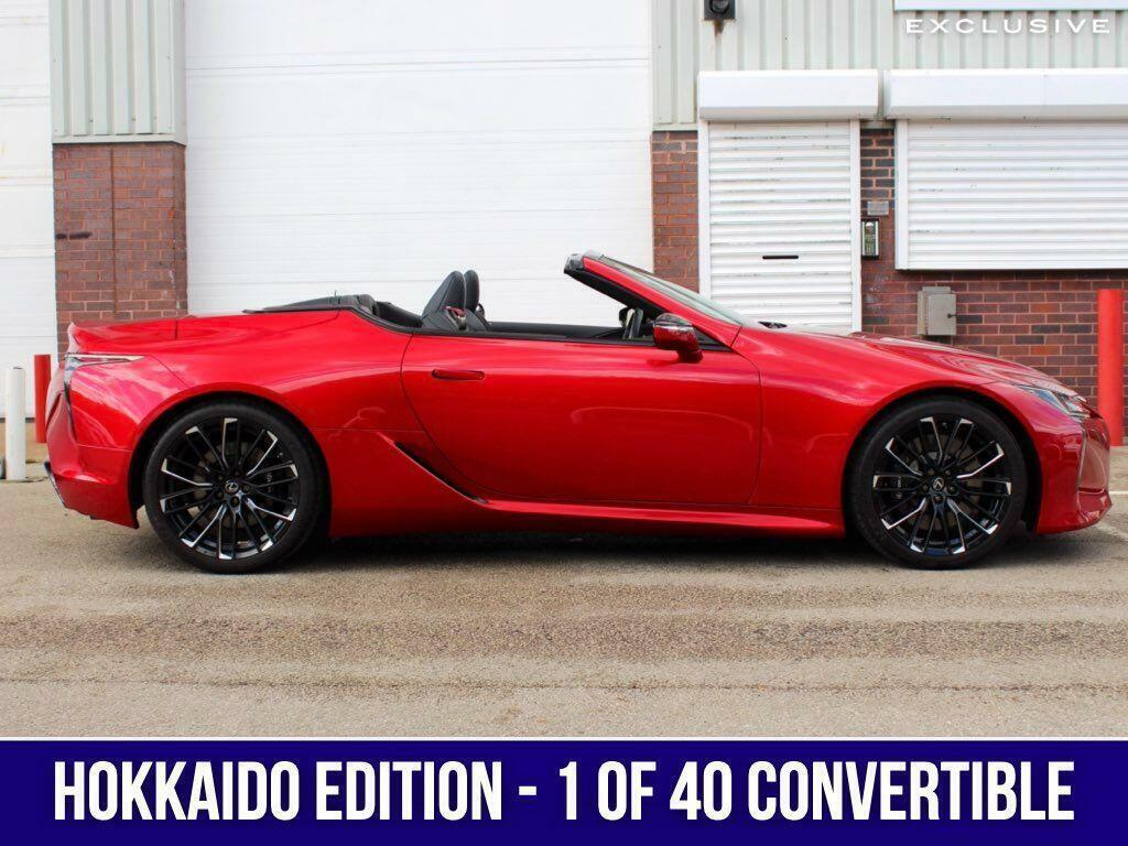 Lexus LC 5.0 500 V8 Hokkaido Edition Euro 6 Red #2