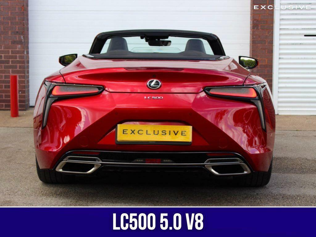 Lexus LC 5.0 500 V8 Hokkaido Edition Euro 6 Red #5