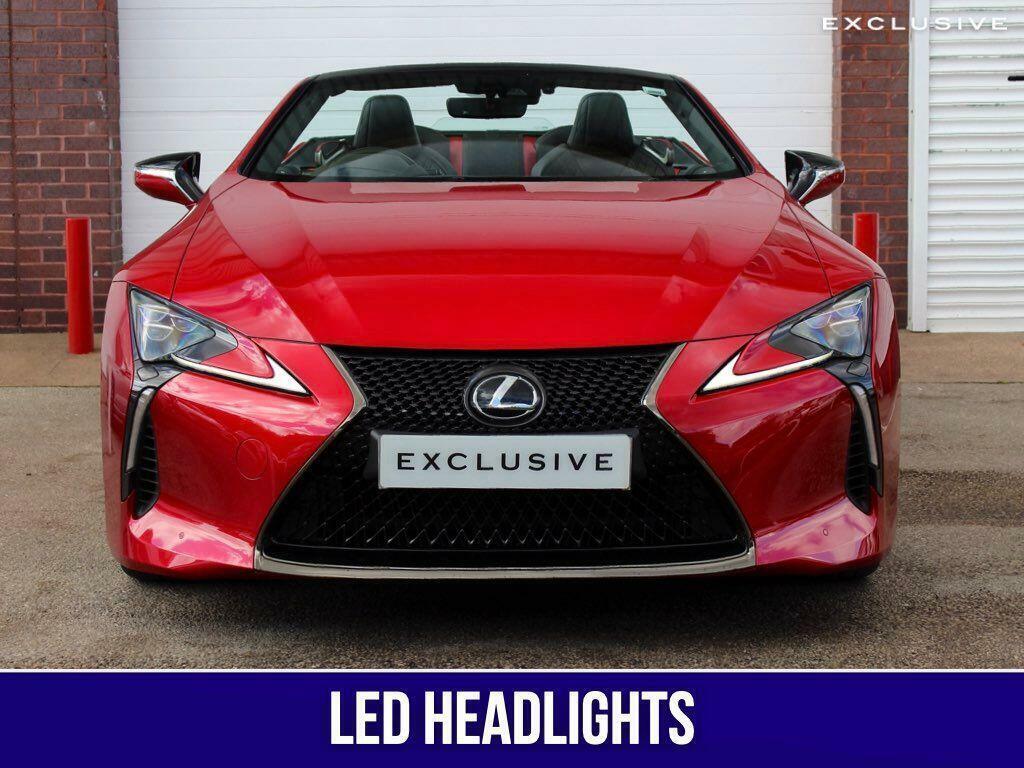 Lexus LC 5.0 500 V8 Hokkaido Edition Euro 6 Red #4
