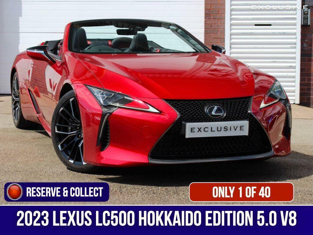 Lexus LC 5.0 500 V8 Hokkaido Edition Euro 6 Red