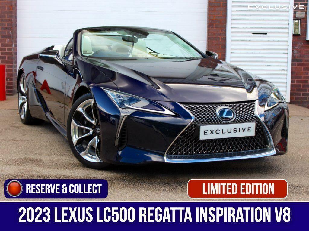 Lexus LC 5.0 500 V8 Regatta Inspiration Euro 6 Blue