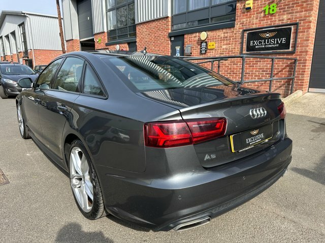 Audi A6 Saloon 2017 2.0 Tdi S Line S Tronic Quattro Euro 6 Ss Grey #4