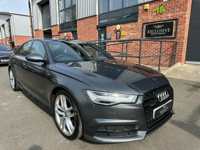 Audi A6 Saloon 2017 2.0 Tdi S Line S Tronic Quattro Euro 6 Ss Grey