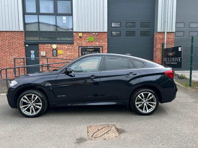 BMW X6 2018 3.0 40D M Sport Xdrive Euro 6 Ss EU68YKR Black #6