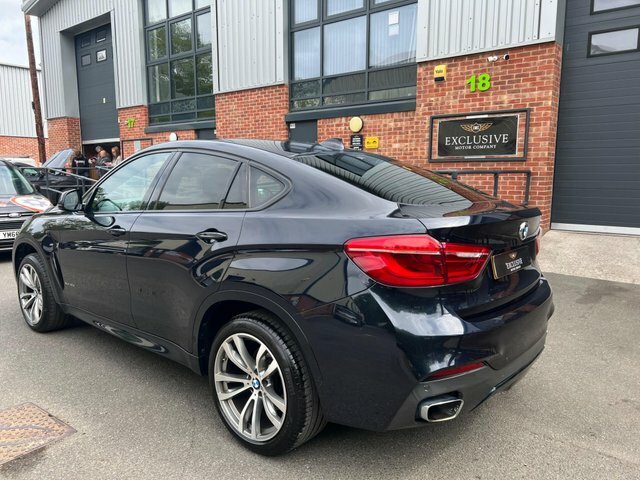 BMW X6 2018 3.0 40D M Sport Xdrive Euro 6 Ss EU68YKR Black #4
