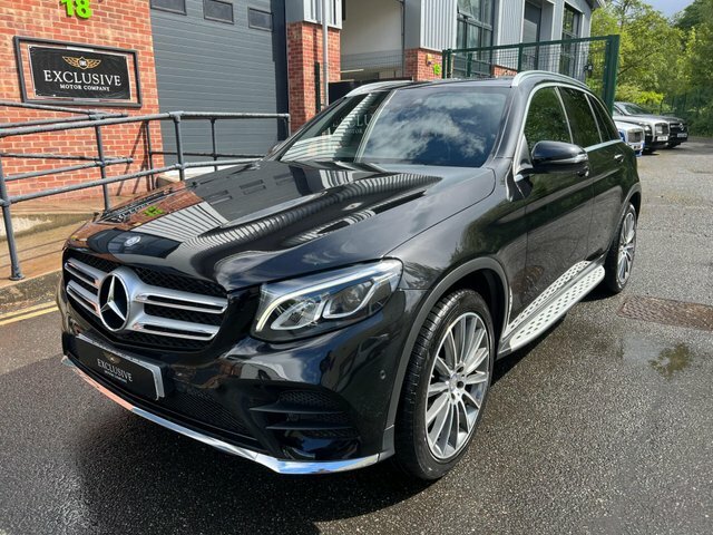 Mercedes-Benz GLC Class 2016 2.1 Glc250d Amg Line Premium G-tronic 4Mati KF66GKO Black #3