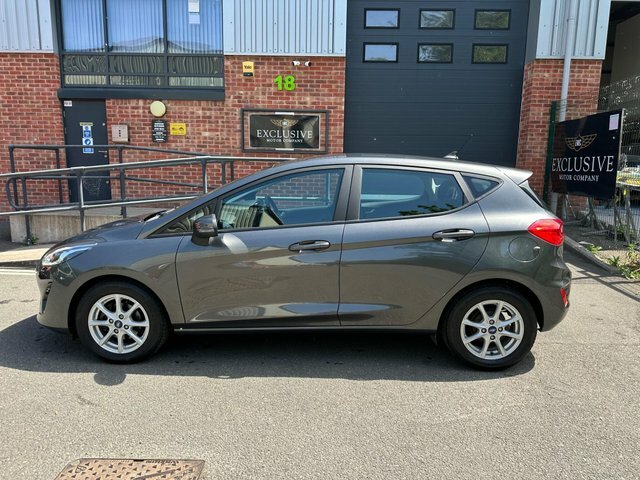 Ford Fiesta 2019 1.0T Ecoboost Zetec Euro 6 Ss FD19HDA Grey #6