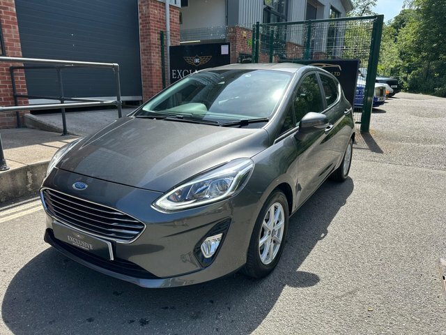 Ford Fiesta 2019 1.0T Ecoboost Zetec Euro 6 Ss FD19HDA Grey #3