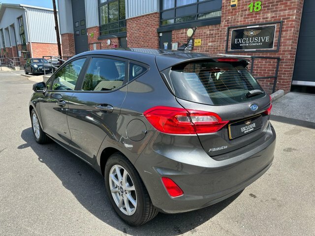 Ford Fiesta 2019 1.0T Ecoboost Zetec Euro 6 Ss FD19HDA Grey #4