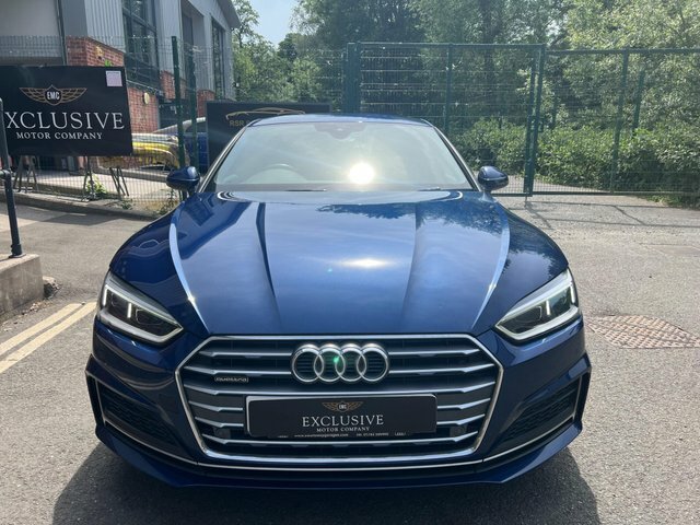Audi A5 2017 2.0 Tdi S Line Sportback S Tronic Quattro Eur BP17WRF Blue #5