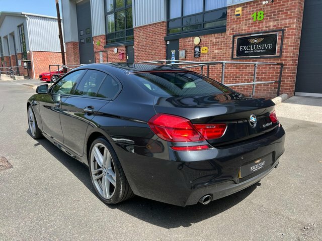 BMW 6 Series Gran Coupe 2014 3.0 640D M Sport Euro 5 Ss Black #4