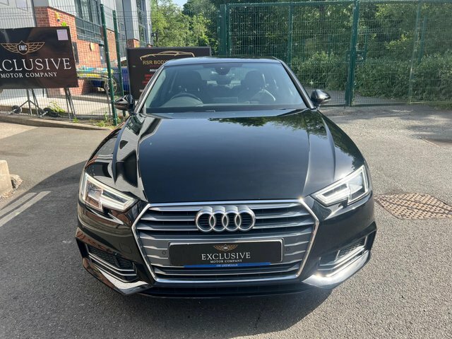 Audi A4 2018 1.4 Tfsi S Line S Tronic Euro 6 Ss GV18BMO Black #5