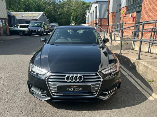 Audi A4 2018 1.4 Tfsi S Line S Tronic Euro 6 Ss GV18BMO Black #2