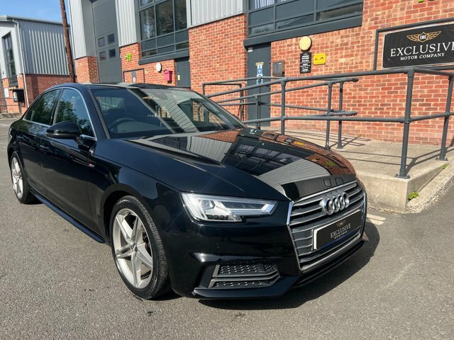 Audi A4 2018 1.4 Tfsi S Line S Tronic Euro 6 Ss Black