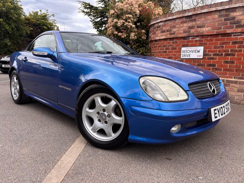 Mercedes-Benz SLK 2.3 Slk230 Kompressor Blue