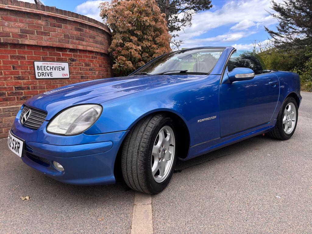 Mercedes-Benz SLK 2.3 Slk230 Kompressor Blue #5
