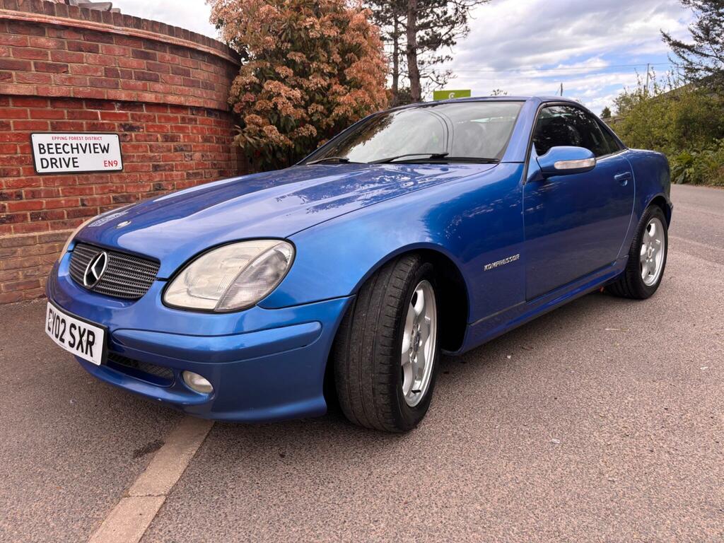 Mercedes-Benz SLK 2.3 Slk230 Kompressor Blue #4