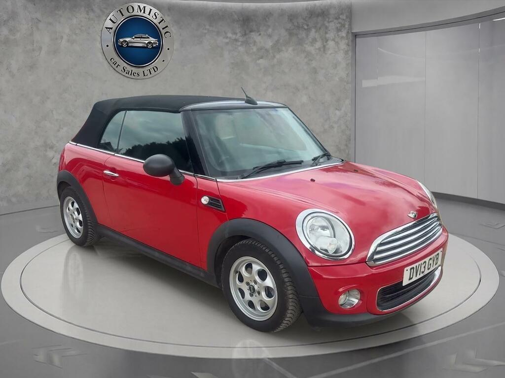 Mini Convertible 1.6 One Euro 6 Red