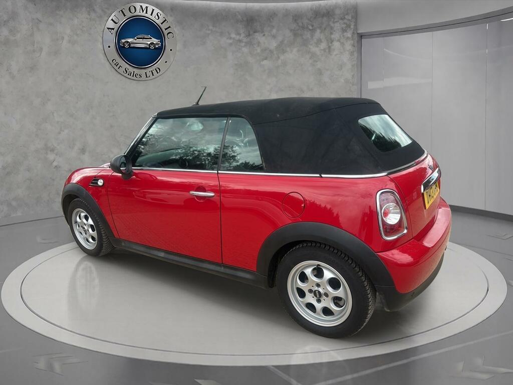 Mini Convertible 1.6 One Euro 6 DV13GYB Red #4
