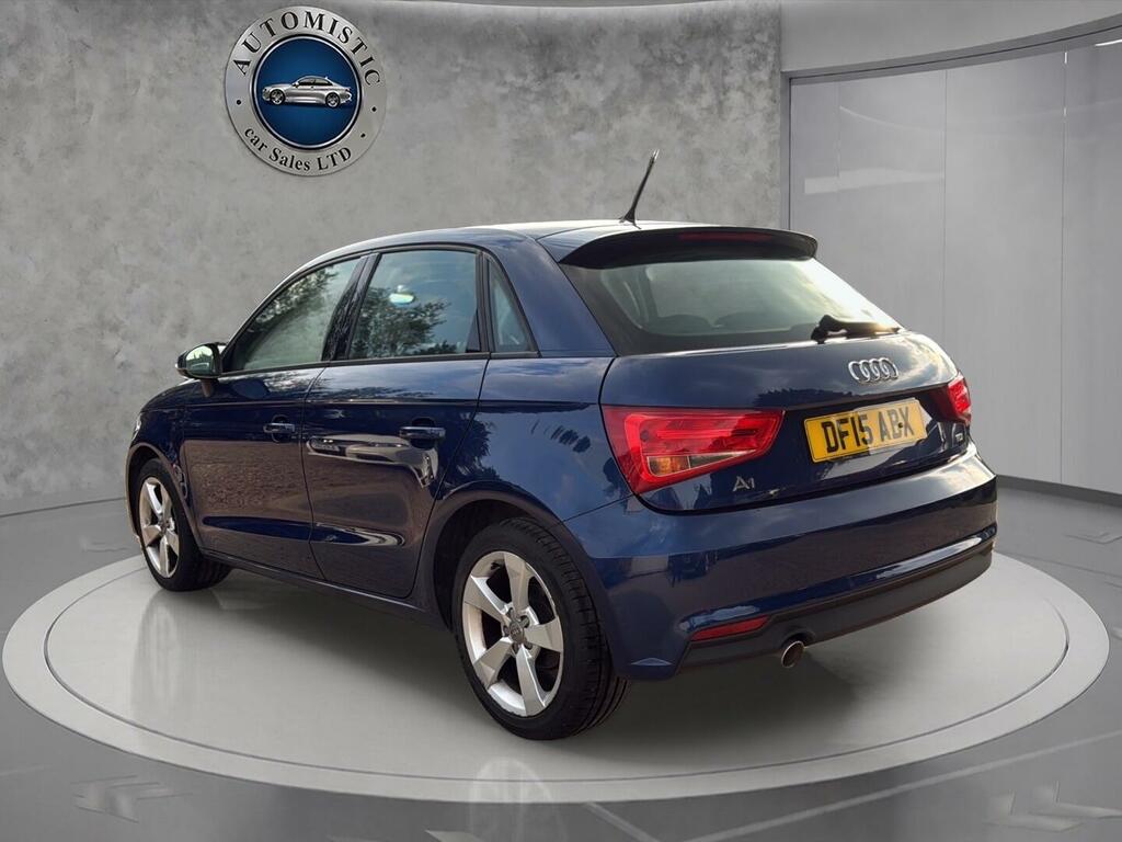 Audi A1 1.6 Tdi Sport Sportback Euro 6 Ss DF15ABX Blue #4