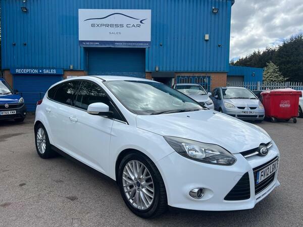 Ford Focus 1.6 Tdci Zetec Euro 5 Ss White