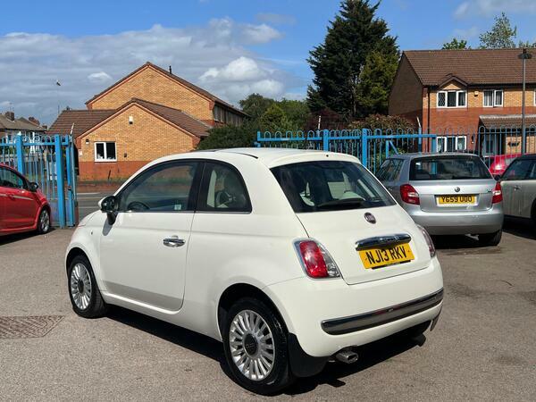 Fiat 500 1.2 Lounge Euro 4 NJ13RKV White #6